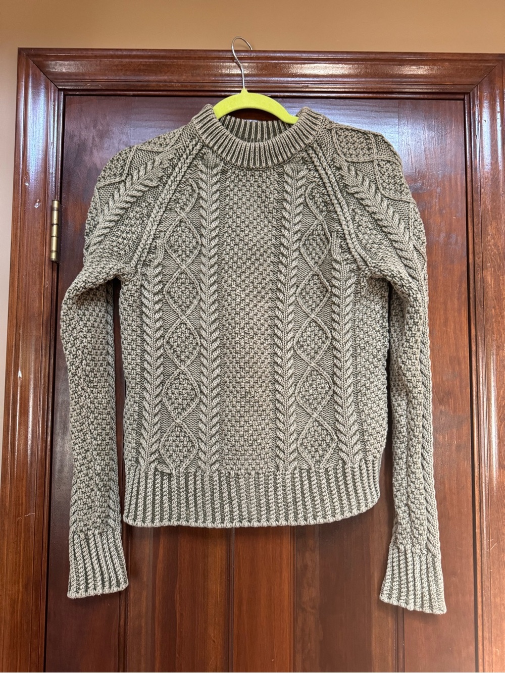 LL Bean Signature Sweater Green